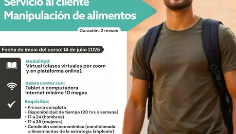 Capacitación en Servicio al Cliente y Manipulación de Alimentos