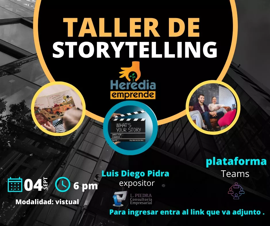 Taller de Storytelling  4 de setiembre